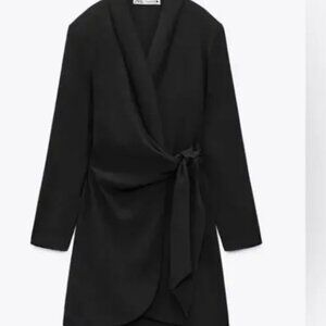Zara Pareo Black Mini Dress